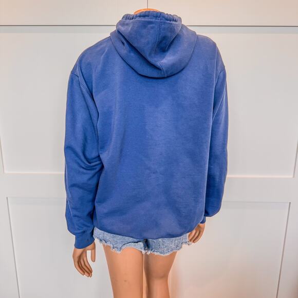 Vintage NFL Indianapolis COLTS Hoodie Sweatshirt, Blue and White, Size: Large - Picture 6 of 9